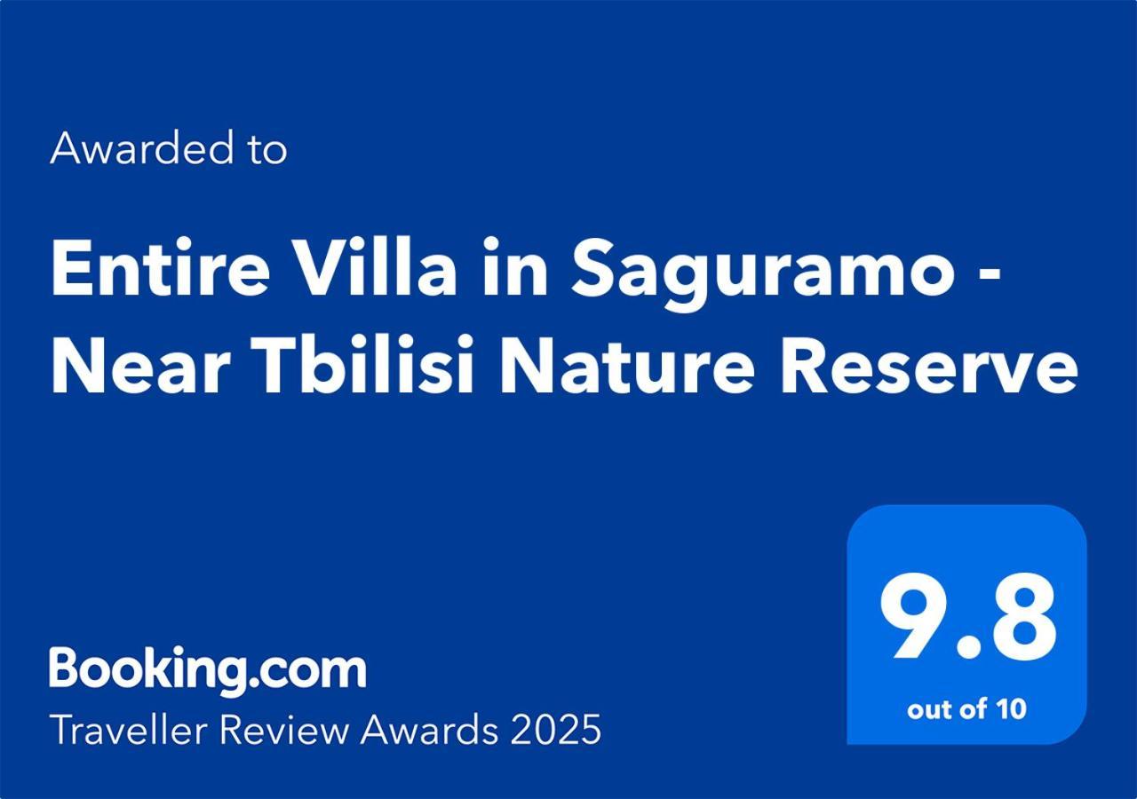Entire Villa Near Tbilisi Nature Reserve With Panoramic View Mtsʼkhetʼa エクステリア 写真